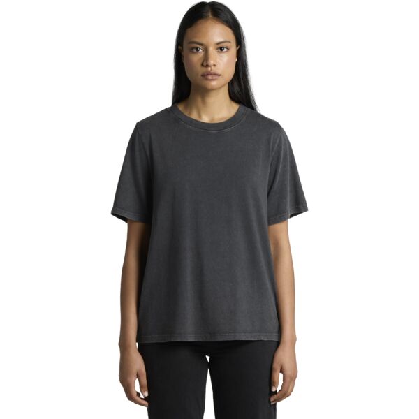 Wo's Stone Wash Heavy Tee Thumbnail