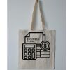 Budget Calico Tote Bag Thumbnail